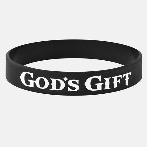 Gods'gift Black and White Wristband