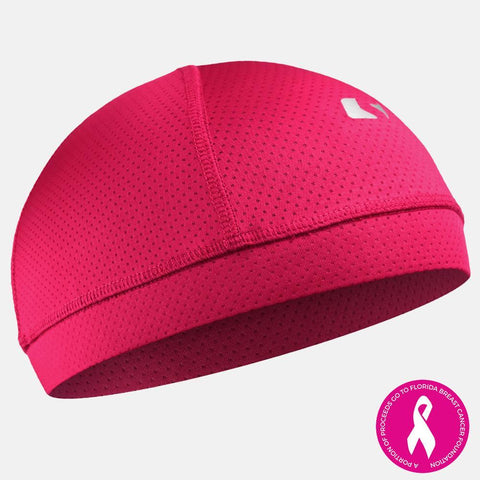 Hot Pink Skull Cap