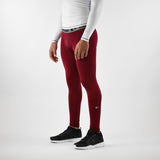 Hue Maroon Solid compression tights / leggings