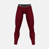 Hue Maroon Solid compression tights / leggings