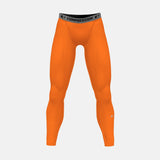 Hue Orange Solid Compression Tights / Leggings