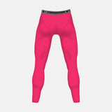 Sleefs BCA Pink Ribbon Hue Pink Solid Compression Tights / Leggings