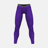 Hue Purple Solid Compression Tights / Leggings