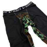Hybrid Forest compression 3/4 tights / leggings