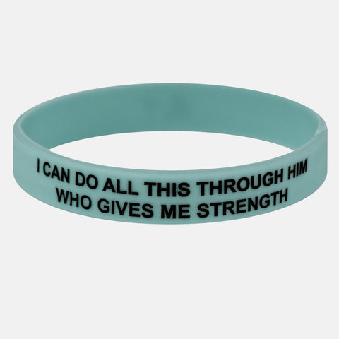 P 4:13 Verse Wristband