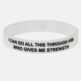 P 4:13 Verse Wristband