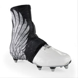 Icarus Black and Gray Spats / Cleat Covers