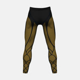 Icarus 2 Black Gold compression tights / leggings