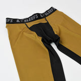 Icarus Gold and Black compression tights / leggings