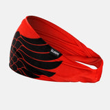 Icarus Red Double-sided Wide Headband