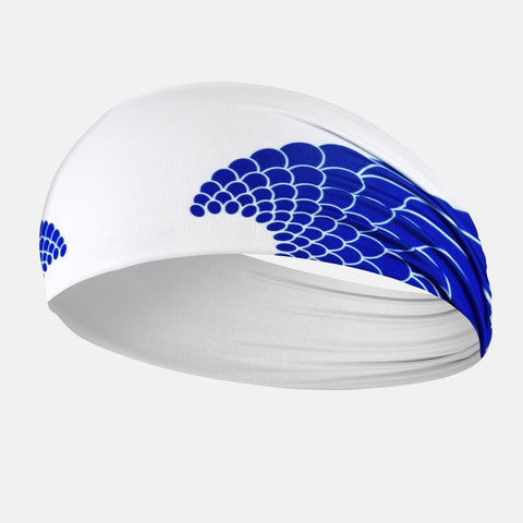 Icarus Blue Double-sided Wide Headband