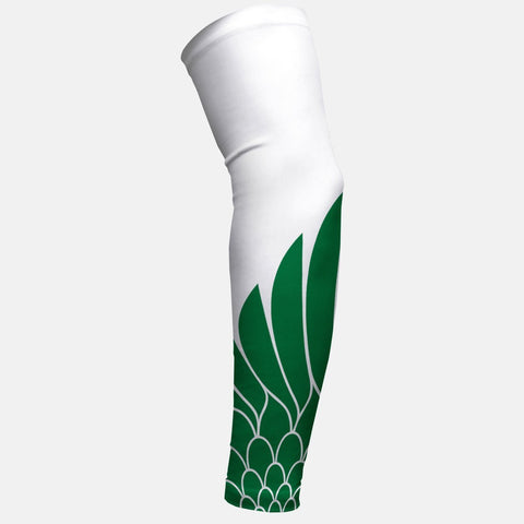 Icarus White and Green Arm Sleeve