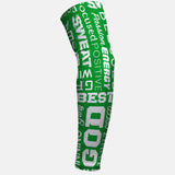 Inspirational Green Arm Sleeve