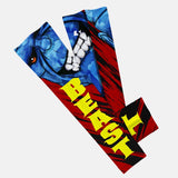 Beast Monster Blue Kids Arm Sleeve