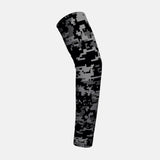 Digital Camo Charcoal Kids Arm Sleeve