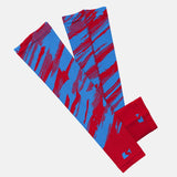 Tryton Ultra Blue Red Kids Arm Sleeve