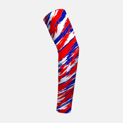 Tryton Red, Blue and White Kids Arm Sleeve