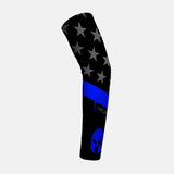 Warrior thin blue line Kids Arm Sleeve