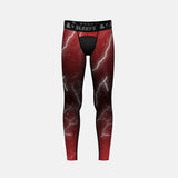 Red Lightning Kids compression tights / leggings