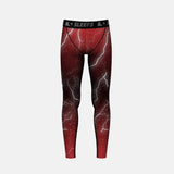 Red Lightning Kids compression tights / leggings