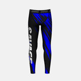Savage Blue Kids compression tights / leggings
