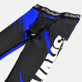 Savage Blue Kids compression tights / leggings