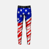 Tryton Usa Kids compression tights / leggings