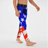 Tryton Usa Kids compression tights / leggings