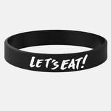 LET'S EAT Wristband
