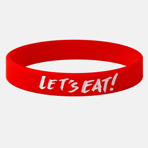 LET'S EAT Wristband