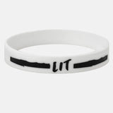 LIT White and Black Wristband