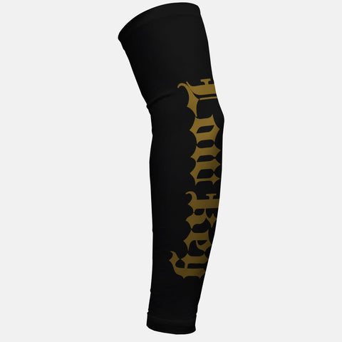 Low Key Black and Gold Kids Arm Sleeve