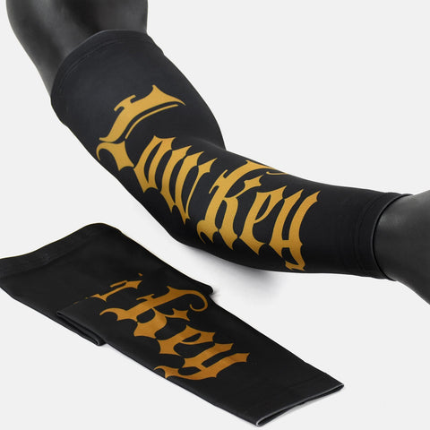 Low Key Black and Gold Kids Arm Sleeve