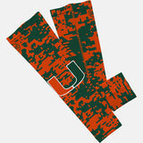 University of Miami Camo Arm sleeve