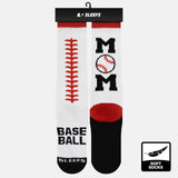 Mom Baseball soft socks