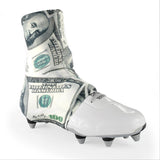 Money Benjamins Spats / Cleat Covers