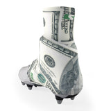 Money Benjamins Spats / Cleat Covers