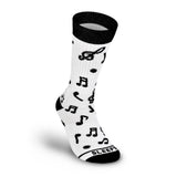 Music Notes Soft Socks