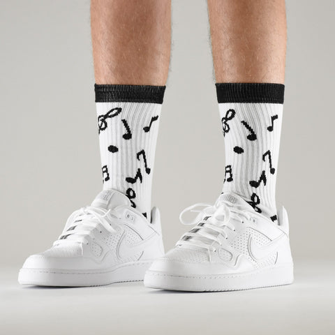 Music Notes Soft Socks