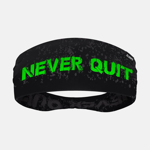 Never Quit Double-sided Wide Headband