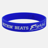 Nothin' Beats Fishing Blue Wristband
