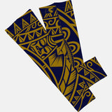 Oceanic Warrior Gold Navy Arm Sleeve