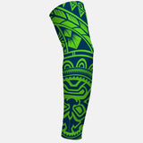 Oceanic Warrior Green Blue Arm Sleeve