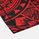 Oceanic Warrior Red Shorts