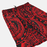 Oceanic Warrior Red Shorts
