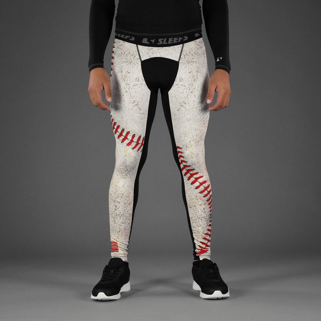 Old baseball compression tights / leggings – timur-test-store