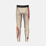 Old Baseball Kids compression tights / leggings