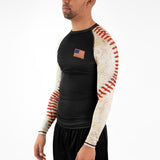 Old Baseball Black long sleeve jersey