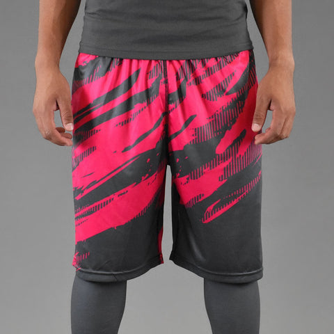 Sleefs BCA Pink Ribbon Tryton Ultra Metal Pink Shorts