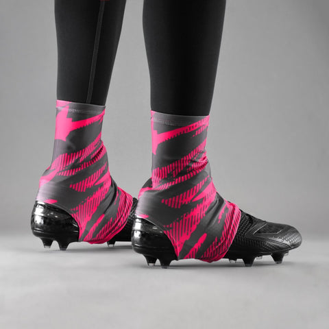 Tryton Ultra Metal Pink Kids Spats / Cleat Covers